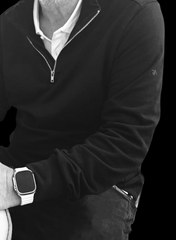 HALF-ZIP SWEATSHIRT