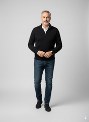 HALF-ZIP SWEATSHIRT